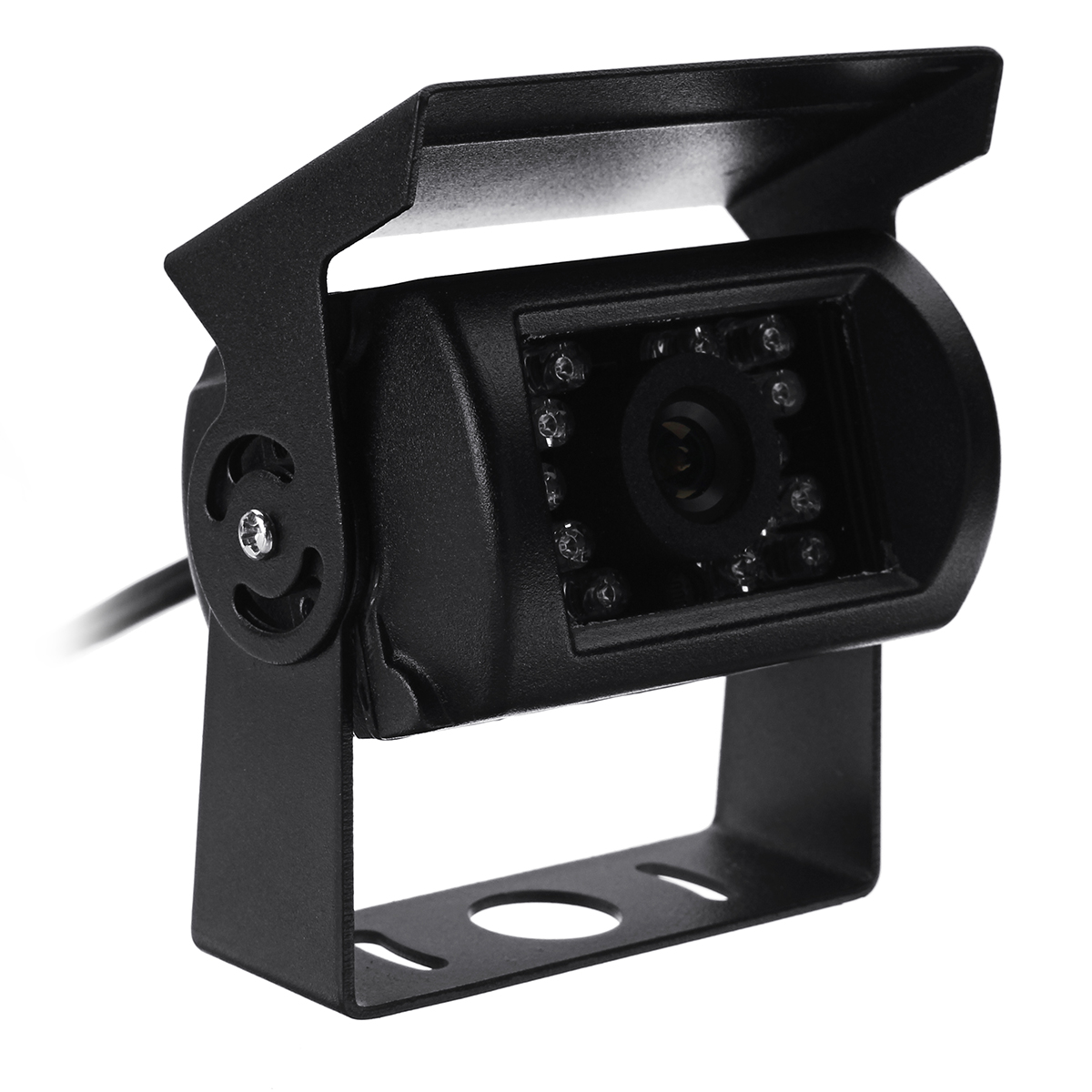 Retractable Heavy Duty Trailer 5 Pin Rear View Camera Cable Set New